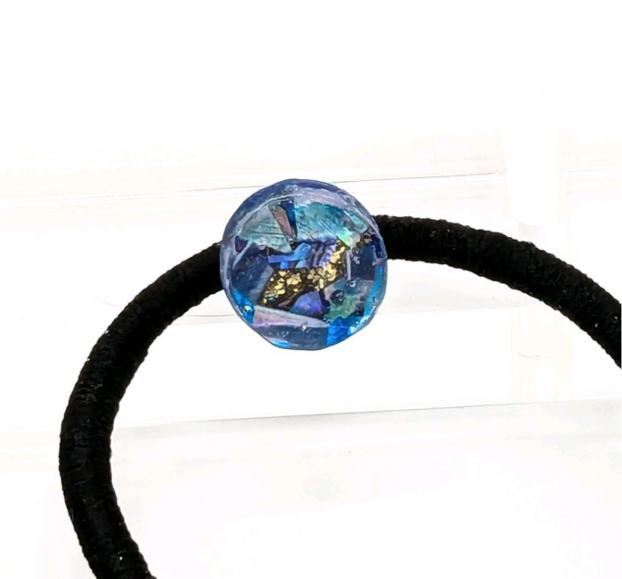 螺鈿のヘアゴム2237