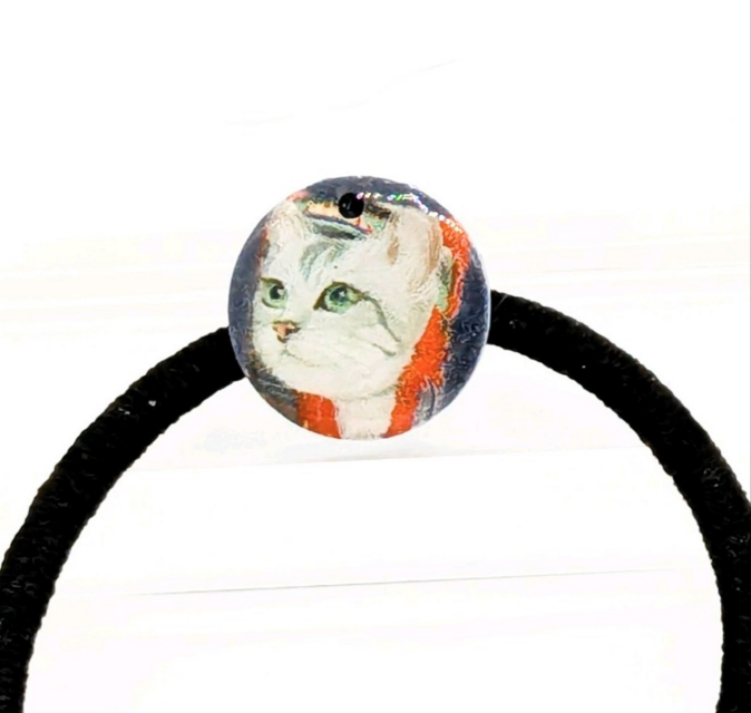 猫のヘアゴム2239