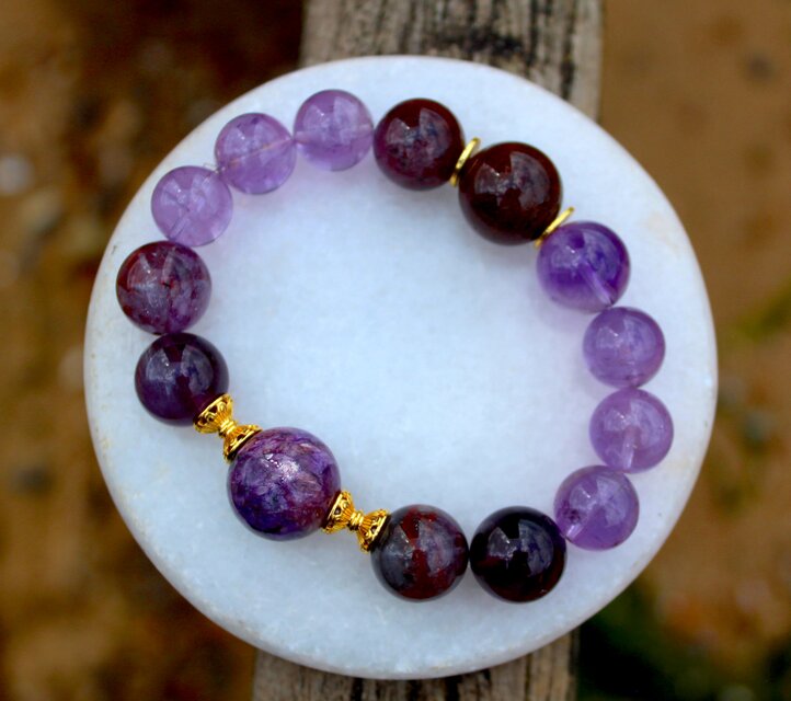 チャロアイトAA、オーラライト23、アメジストAAA 守護霊と繋がる