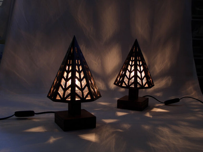 ☆✩☆星降る夜のランプシェード☆✩☆