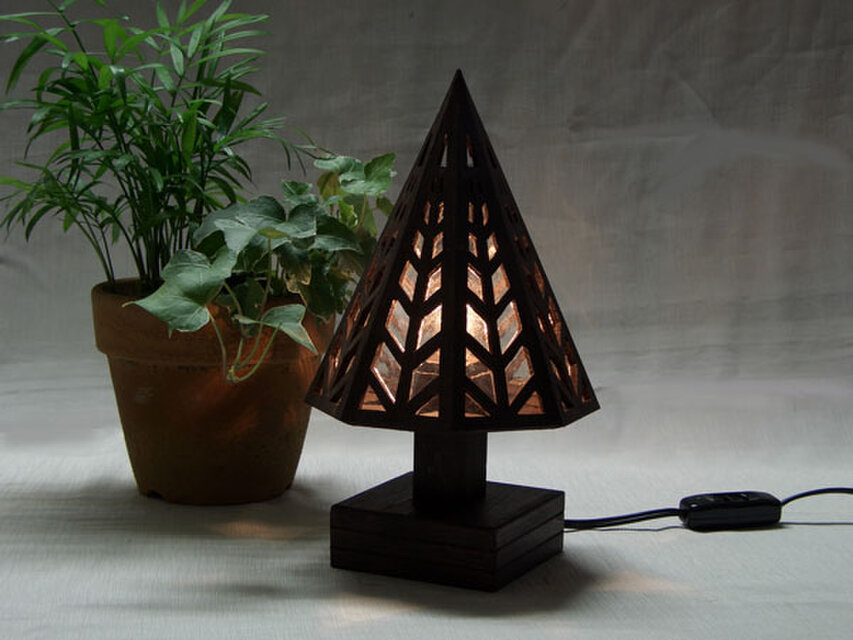 星降る夜のランプシェード | iichi 日々の暮らしを心地よくする