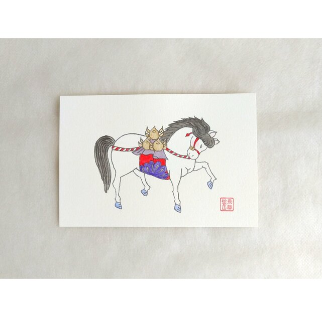 ぱんにゃ 絵馬 ばんば君