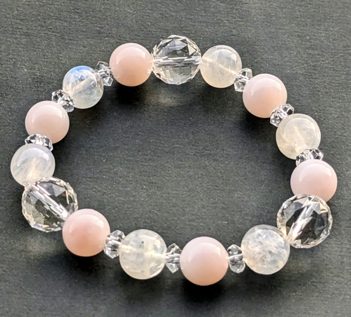 ✨人生への不安を手放し心を癒すクリスタル✨ピンクオパール