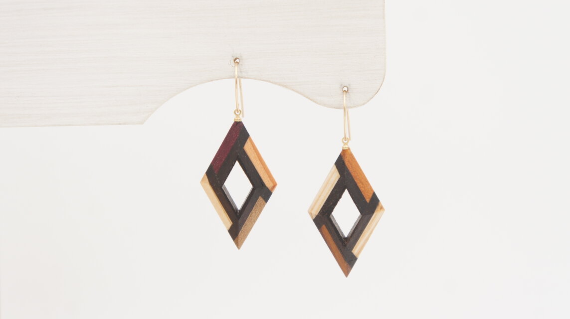 【新作】FOSSIL SERIES　ダイヤピアス・イヤリング