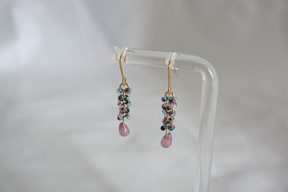 チェコビーズピアス