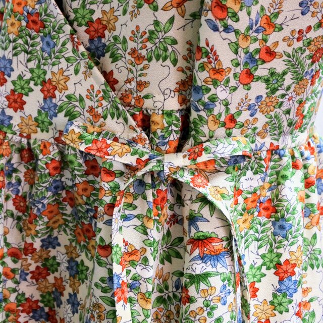 着物リメイク カシュクールワンピース | iichi 日々の暮らしを