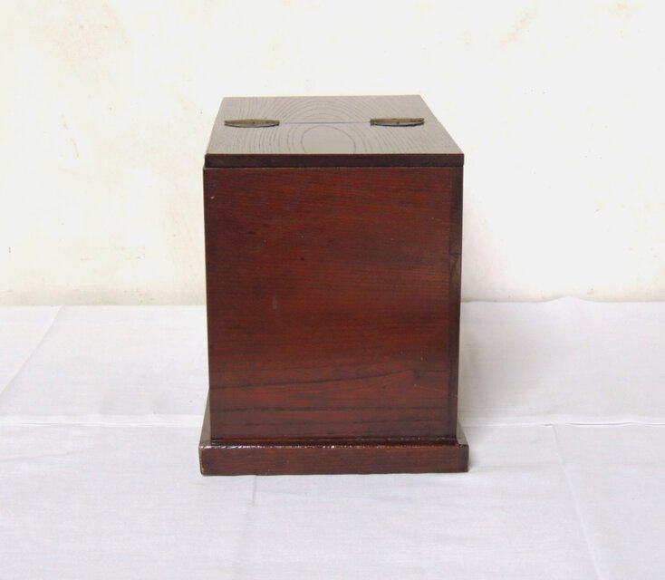 【値下げ】民芸家具の裁縫箱 Amazon | お針箱 裁縫箱 飛騨高山 民芸品 ソーイングボックス