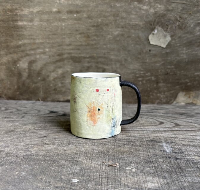 化粧掻き落とし文様 マグカップ169