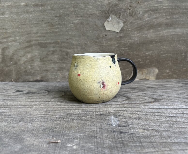 化粧掻き落とし文様 マグカップ175