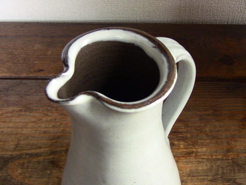 【流釉注瓶 市野茂良】注瓶 花入れ 花器 ピッチャー 流釉注瓶 市野茂良】注瓶 花入れ 花器 ピッチャー 流釉注