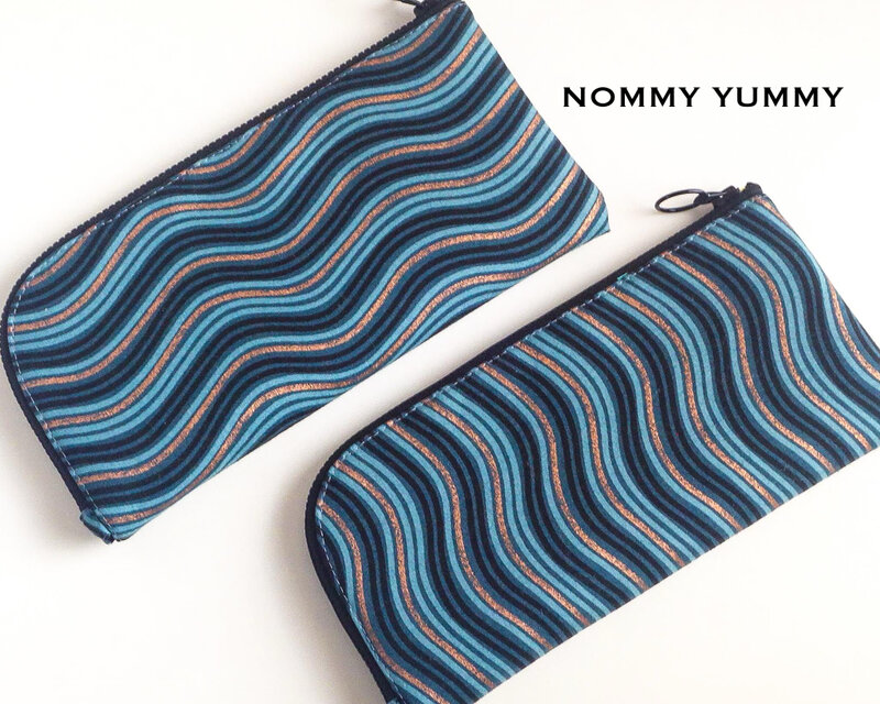 L字ファスナー長財布  Wave ＊496＊