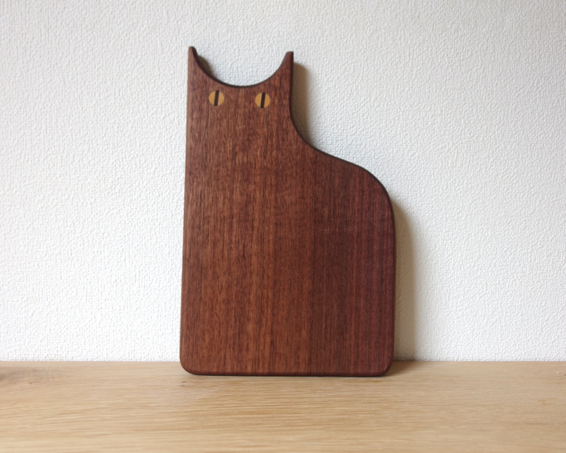 catting board【カッティングボード/猫/ウォールナット】