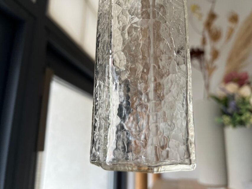 安土草多 | 八角細筒瓶 クラック ランプシェード | iichi 日々の暮らし