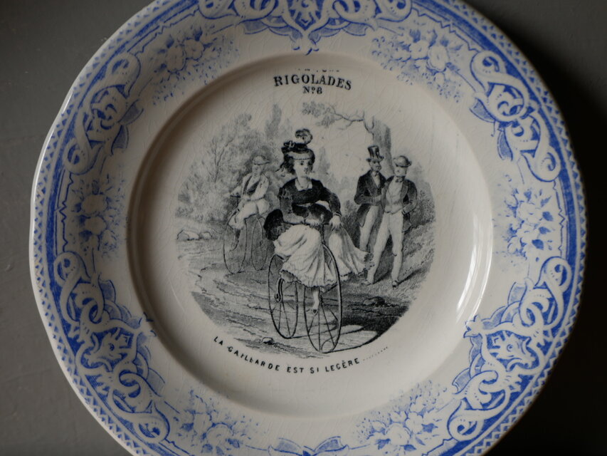 フランス アンティーク Creil et Montereau クレイユモントロー