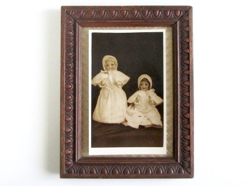 『お人形たち』POST CARD イギリスアンティークポストカード