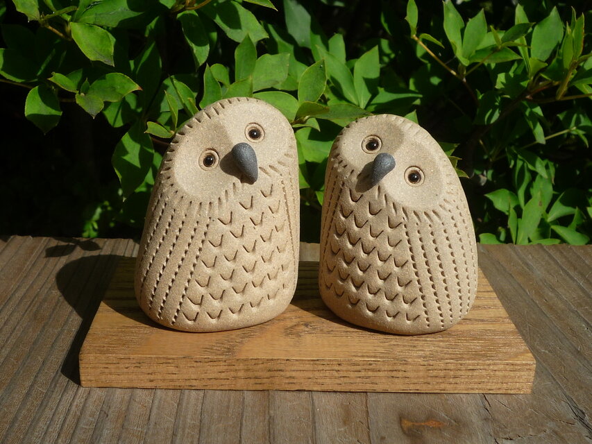 なかよしふくろう（茶）