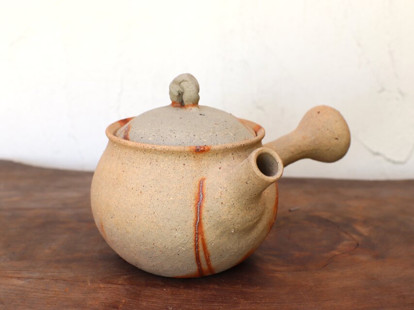 備前焼 急須・ひだすき k1-095 | iichi 日々の暮らしを心地よく