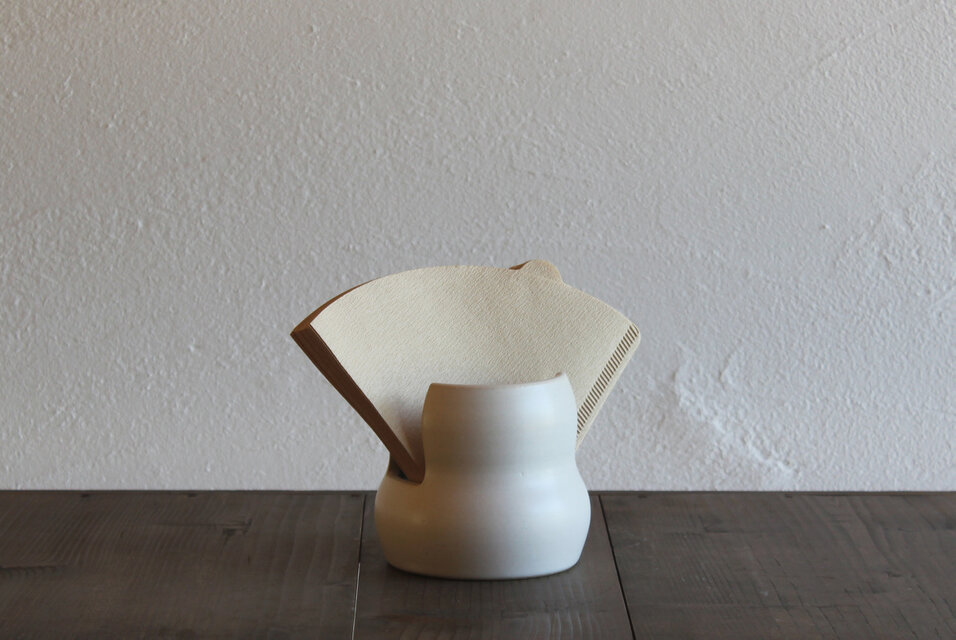 コーヒーフィルターホルダー白2