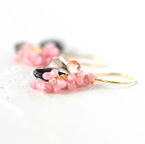 花暈のブーケ〜〜ゴールデンシーンサファイアxたわわなインカローズ