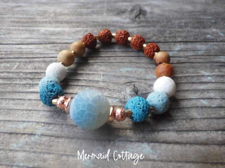 Coastal Aroma Diffuser Bracelet アロマディフューザーブレスレット