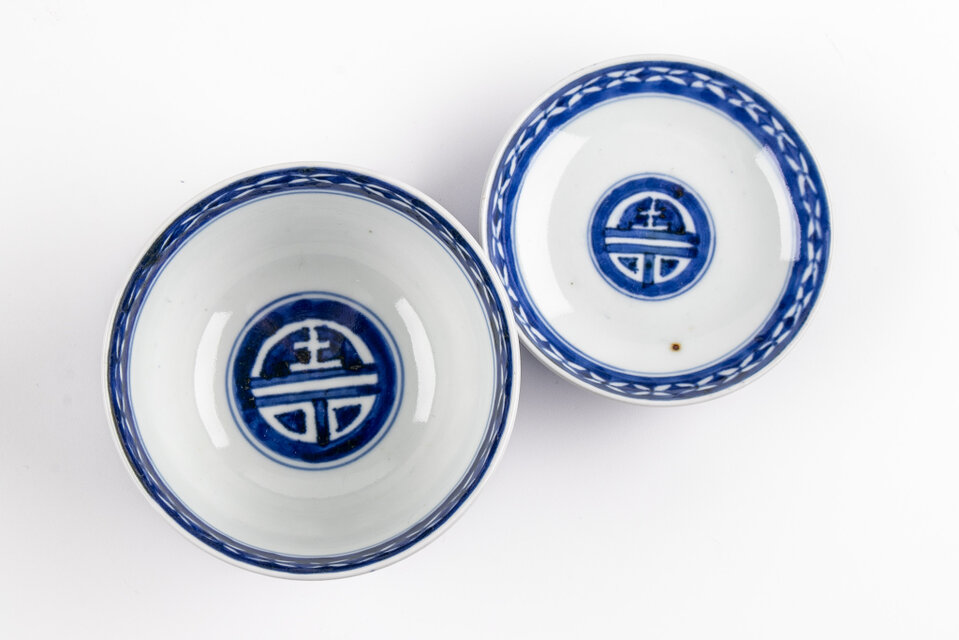 古伊万里 最上手 染錦壽字文蓋物 江戸時代 豪商旧蔵品 細密技巧 古陶を