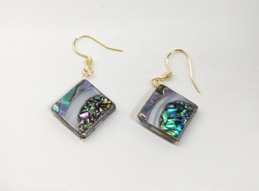 白蝶貝螺鈿ピアス