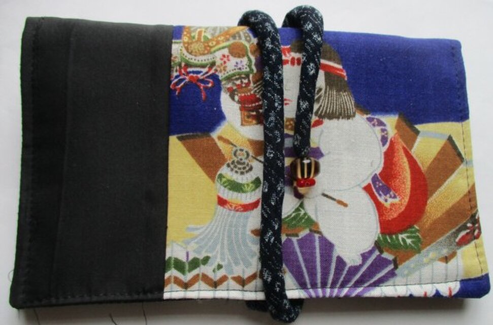 ８３３６　お宮参り着で作った和風財布・ポーチ　＃送料無料