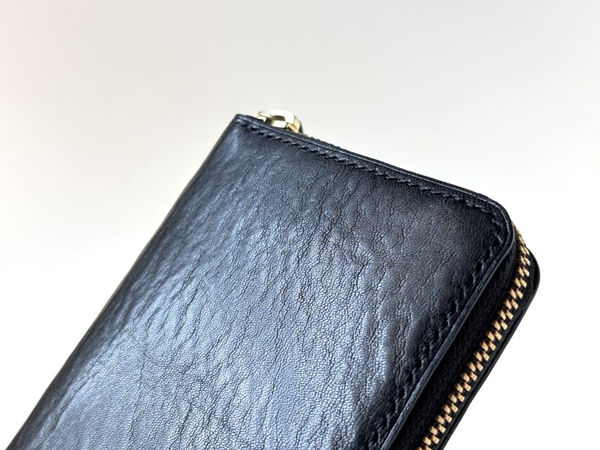 ラウンドファスナー長財布 ｜ 栃木県産/革財布/クラシック | iichi