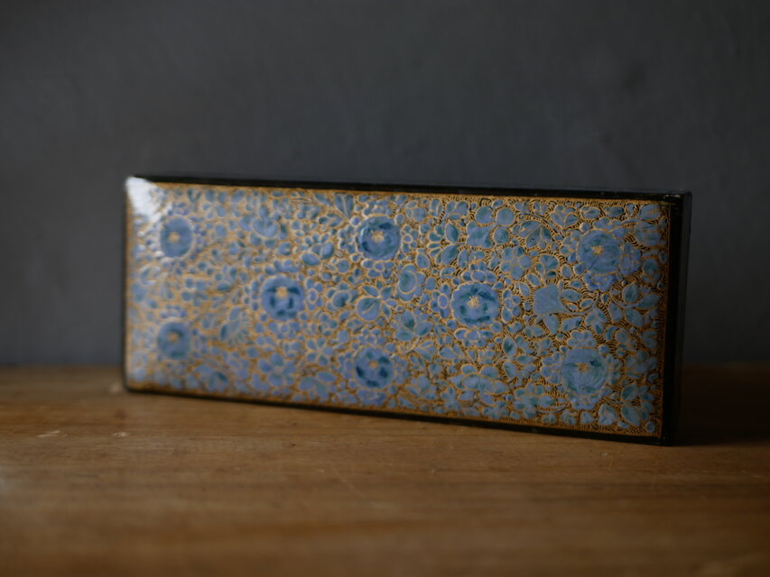 木製　ペンシルケース　ブロカント　アンティークのある生活　ブロカントのある暮らし