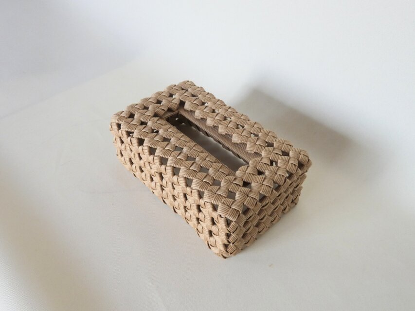 箱なしティッシュ対応  かぶせるだけのティッシュボックスケース