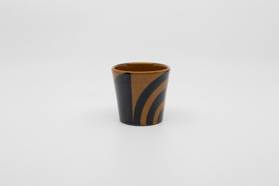 【飴釉】蕎麦猪口 -Circle-