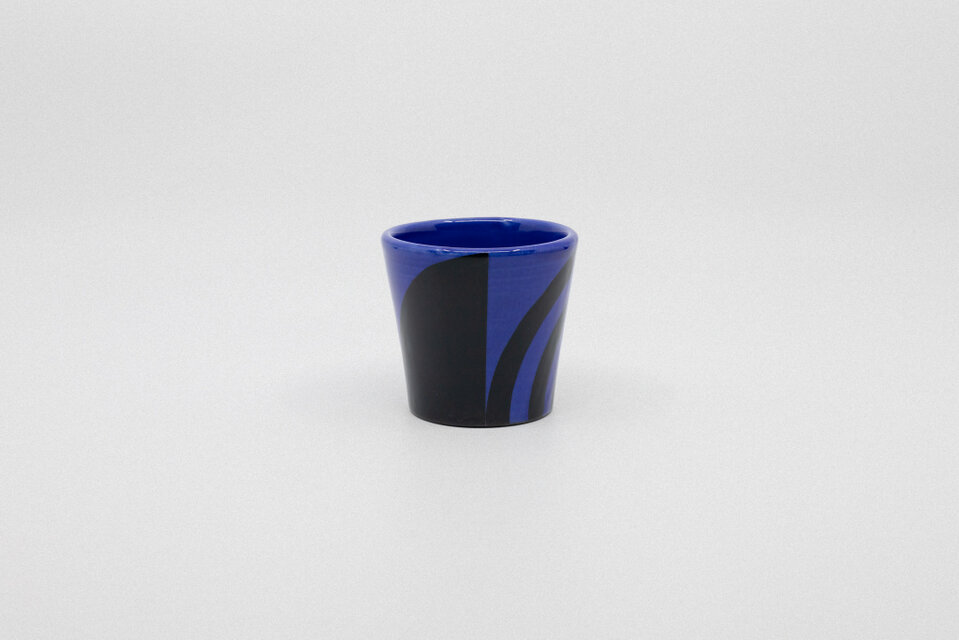 【コバルト釉】蕎麦猪口 -Circle-