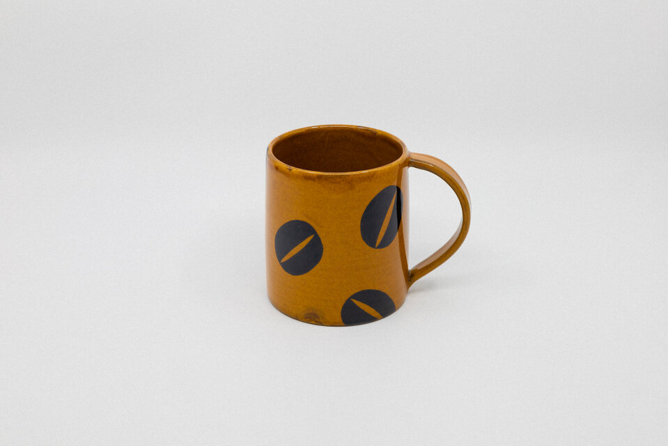 【飴釉】マグカップ -O-