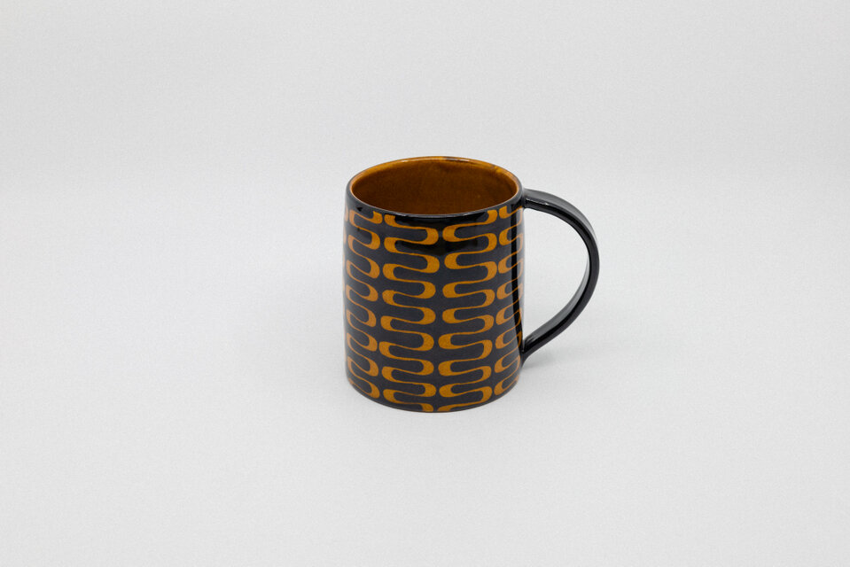 【飴釉】マグカップ -AMI-