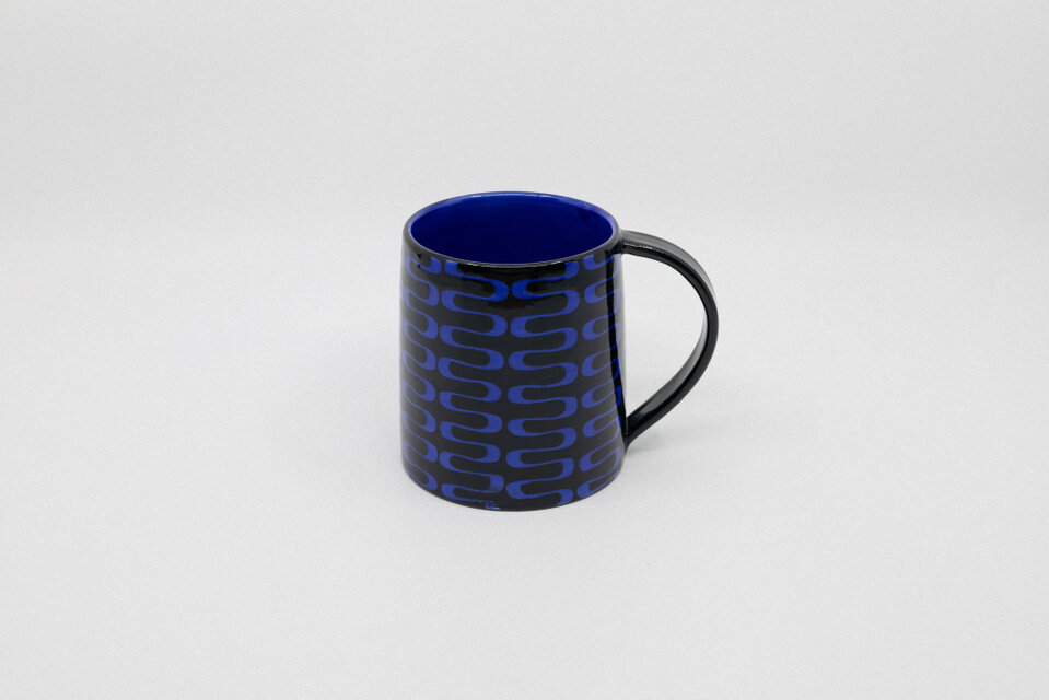 【コバルト釉】マグカップ -AMI-