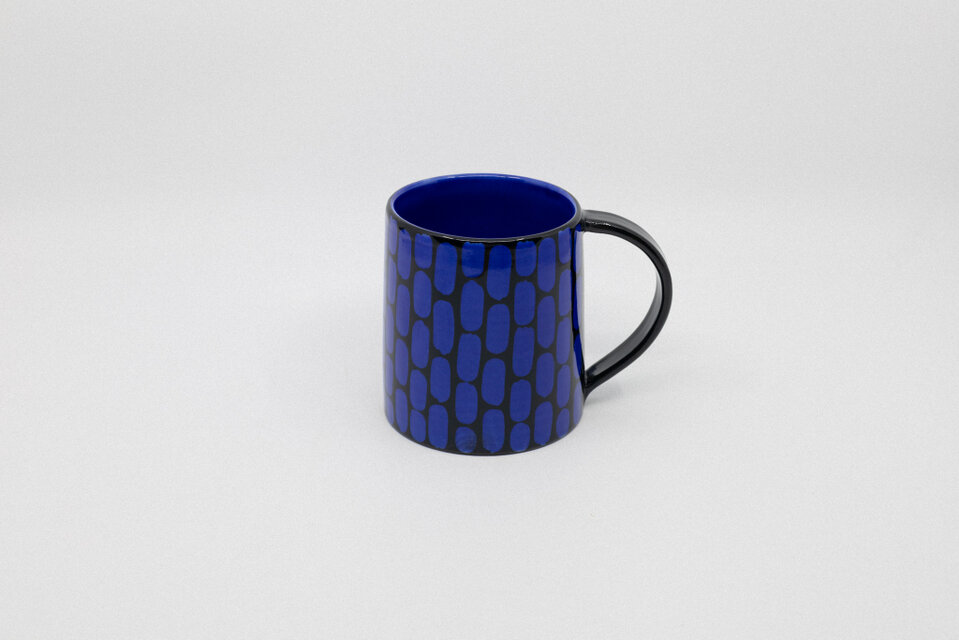 【コバルト釉】マグカップ -AJIRO-