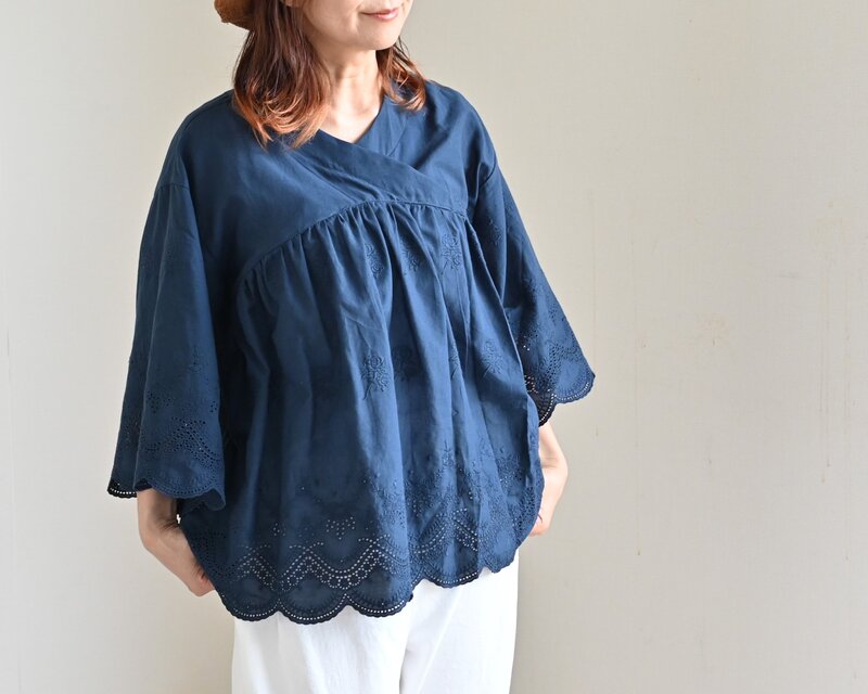 【2024SS】IENA スカラップ刺繍Tブラウス IENA - 【2024SS】IENA スカラップ刺繍Tブラウス の通販 by