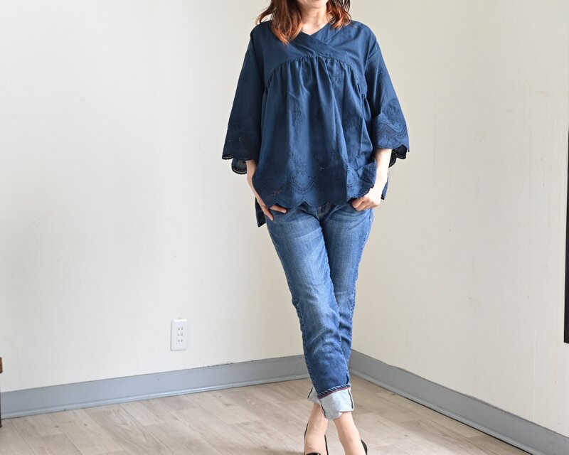 【2024SS】IENA スカラップ刺繍Tブラウス IENA - 【2024SS】IENA スカラップ刺繍Tブラウス の通販 by