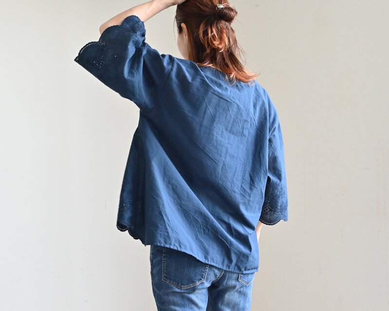 【2024SS】IENA スカラップ刺繍Tブラウス IENA - 【2024SS】IENA スカラップ刺繍Tブラウス の通販 by