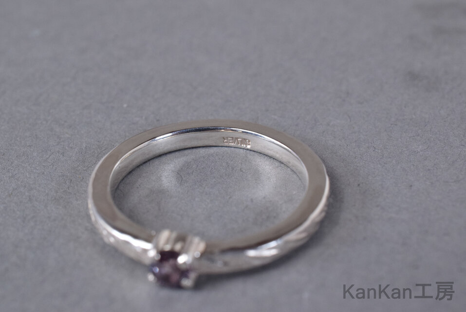 ベキリー産カラーチェンジガーネットのリング | iichi 日々の暮らしを