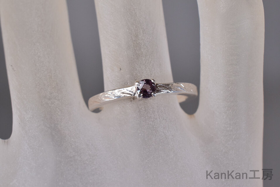 ベキリー産カラーチェンジガーネットのリング | iichi 日々の暮らしを