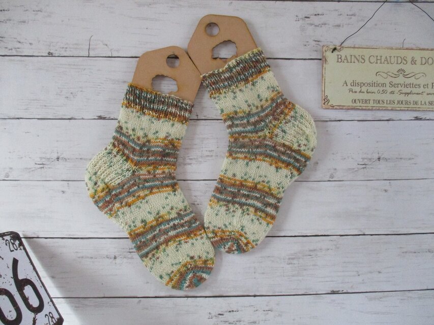 　冷え取りソックス  Opal Aquarell 11530 Sonnenkraft