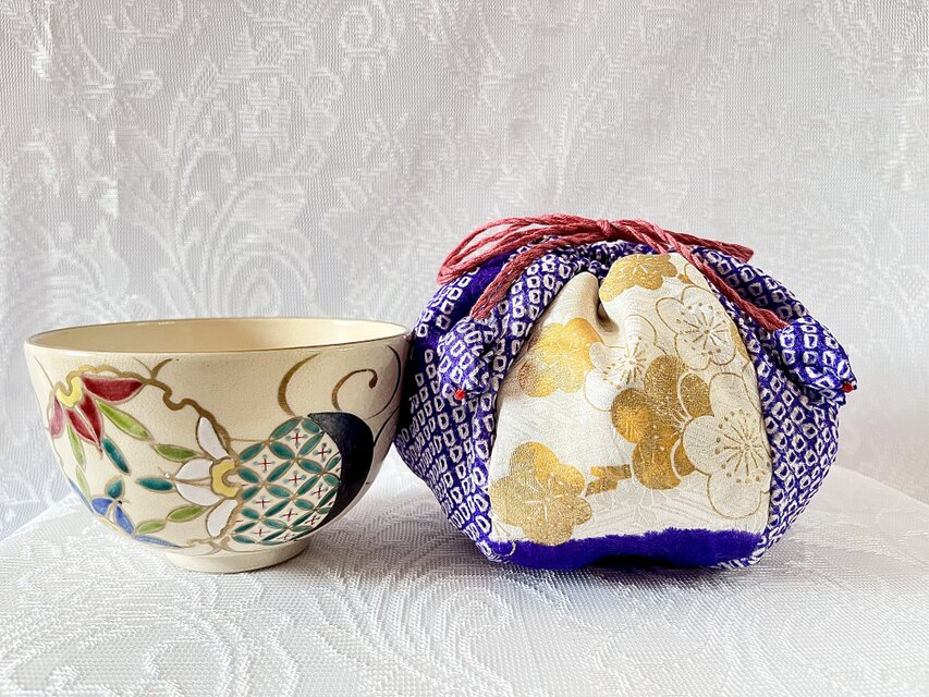 茶碗袋　巾着　014
