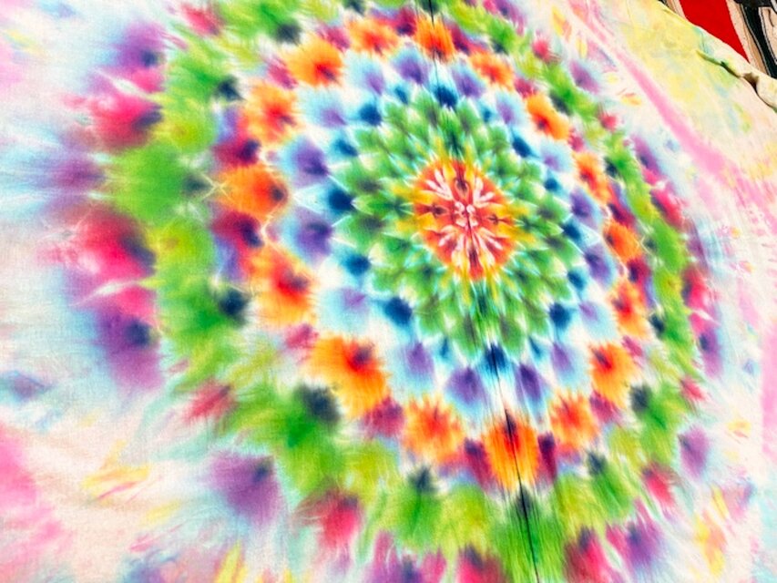 タイダイ カーテン 美しい幻想的な大曼荼羅 HD24-69 | iichi 日々の