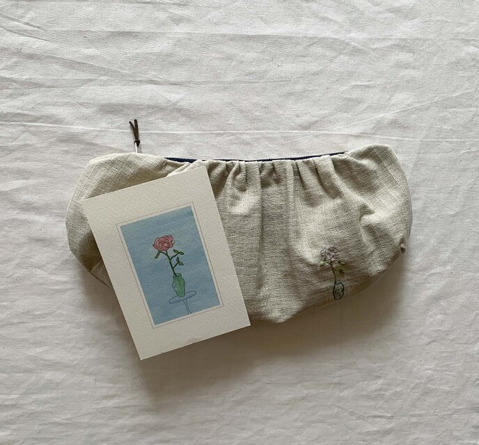 Pouch ：a single rose