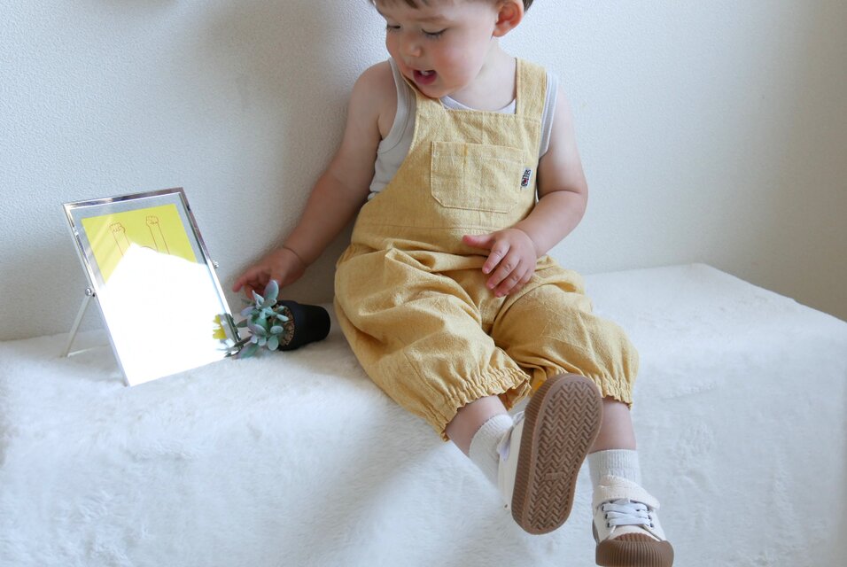 ベビー・子供服　パンプキンサロペット