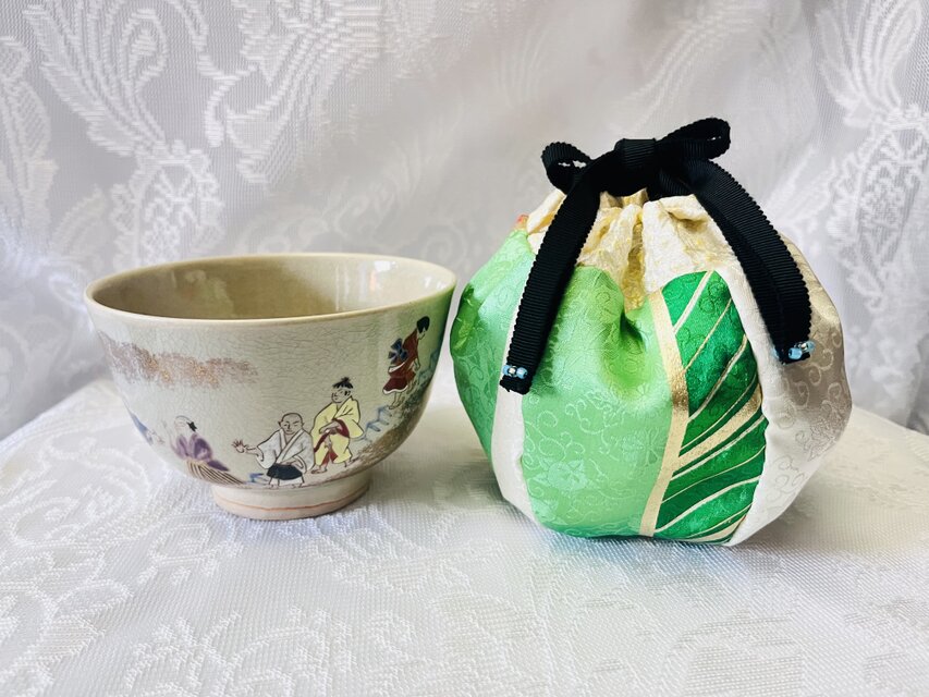 茶碗袋 巾着　022