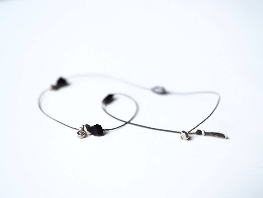 <MTO> -Sugilite- code necklace