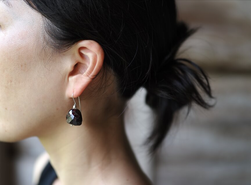 part23★Black×purple系★ハンドメイドピアスまとめ売り★６点 part23☆Black×purple系☆ハンドメイドピアスまとめ売り☆6点 出来ませ