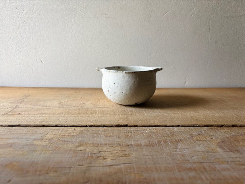 耳付きボウル　antique shiromoegi